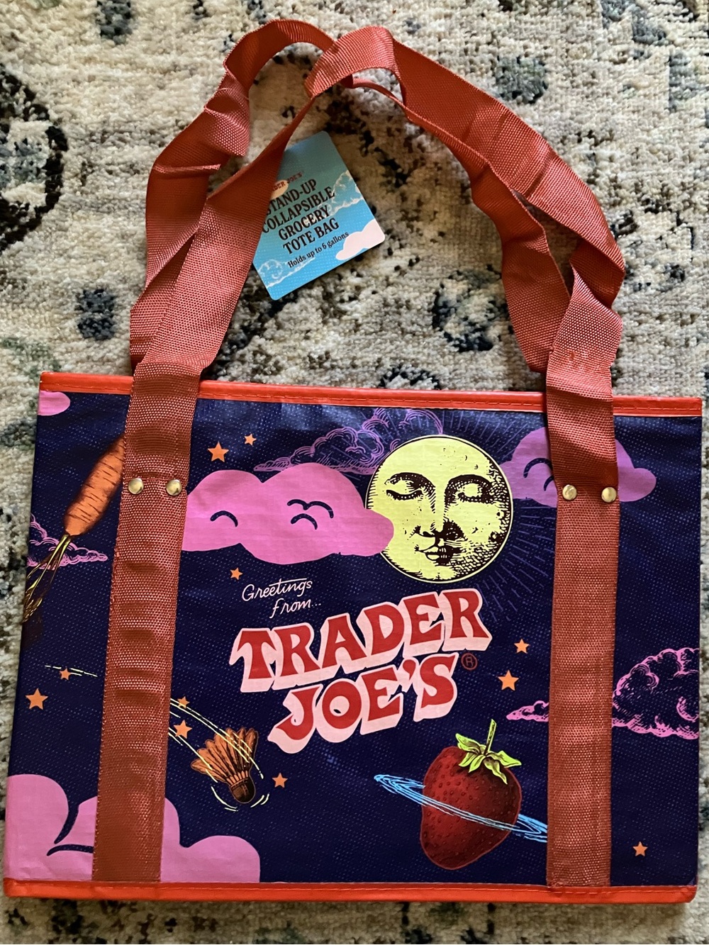 Trader Joe’s Stand-Up Collapsable Grocery Tote